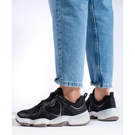 Kylie Tyylikkäät mustat lenkkarit 2