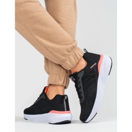 Naisten DK-kankaiset urheilukengät mustat 2