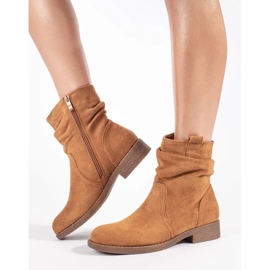 Naisten ruskeat cowboy-saappaat 2