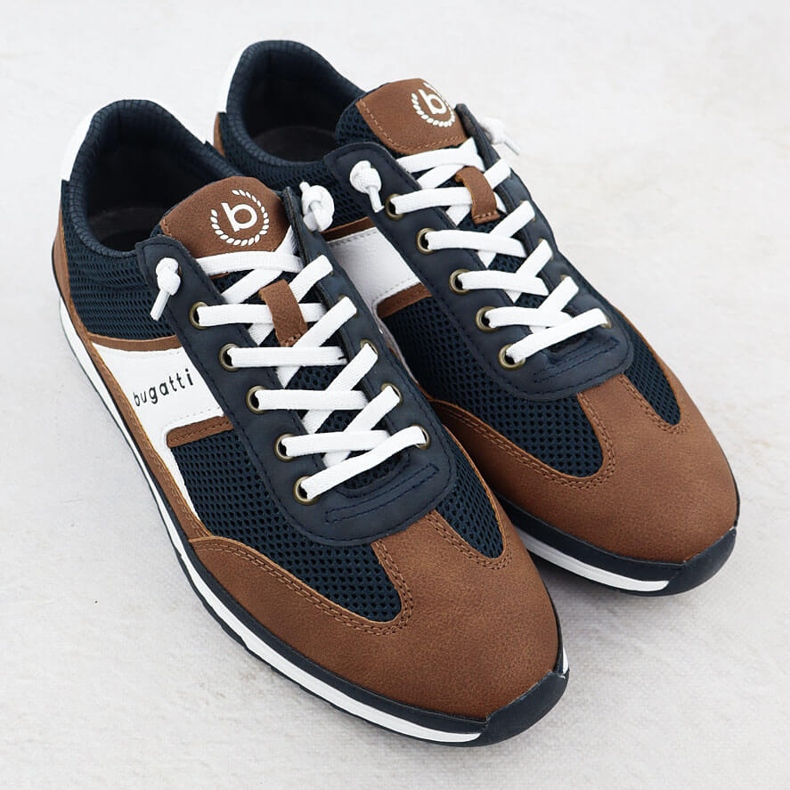 Miesten urheilukengät rento laivastonsininen bugatti RR153131 1