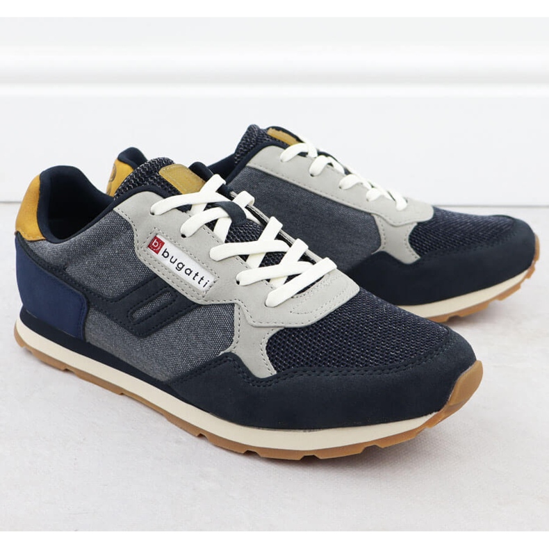 Miesten urheilukengät laivastonsininen bugatti RR153135 1