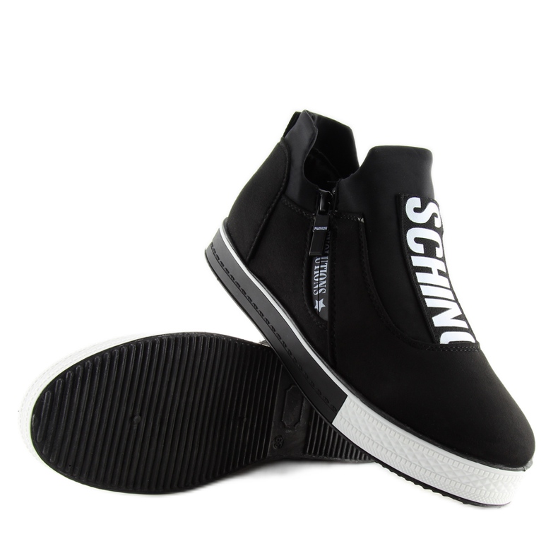 Mustat wedge-lenkkarit NB168 mustat 2