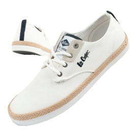 Lee Cooper LCW-25-02-3252M kengät lenkkarit miesten Espadrilles White valkoinen 1