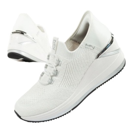 Skechers triple-dallis 177721/WHT Naisten kengät valkoinen 1