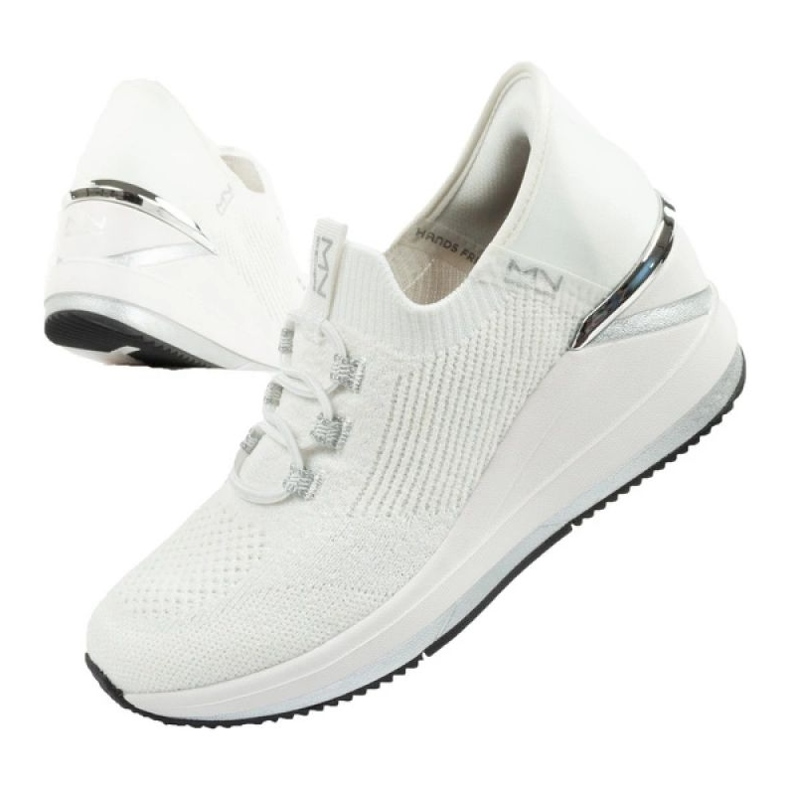 Skechers triple-dallis 177721/WHT Naisten kengät valkoinen 1