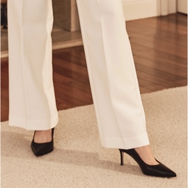 Marco Shoes Tyylikkäät korkkarit pehmeästä nahasta musta 1