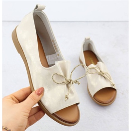 Cambell Nahkakengät paljain sormet kultainen camell sz00656 1