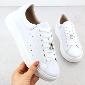 Cambell Naisten nahkakengät Białe Camell SZ00635 Teddy Bear valkoinen 1