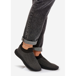 S.Barski Slukkiet naisten urheilukengät, joissa on tw121 sisustus musta 1