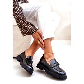 Vinceza 62187 lakatut mokkasiinit musta 3