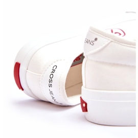 Naisten Cross Jeans Kangaslenkkarit LL2R4043 Valkoinen 2