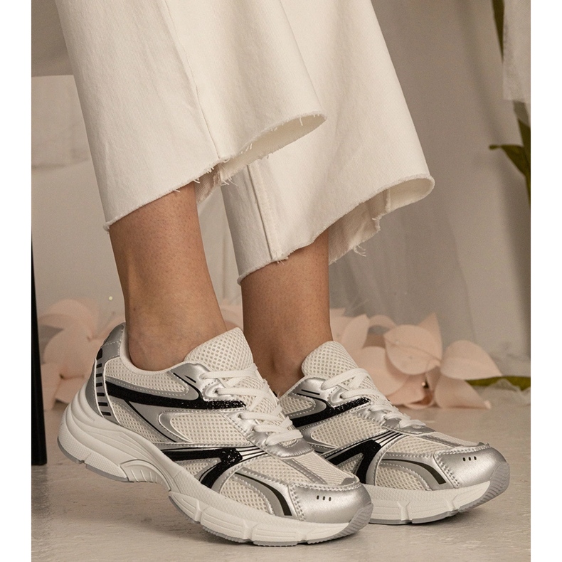 Hopea lenkkarit naisten urheilu kimaltelevat 2