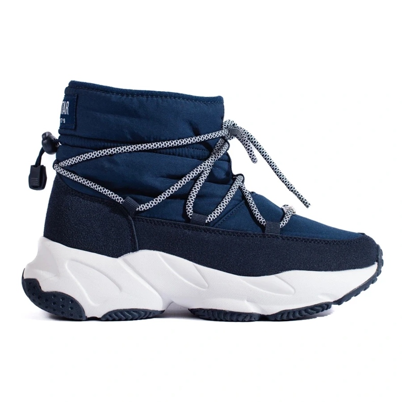 Naisten laivastonsiniset lumisaappaat Big Star KK274273 sininen 2