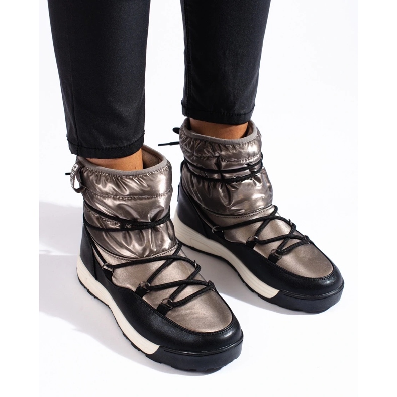 Naisten lumikengät Big Star KK274275 kultainen 1