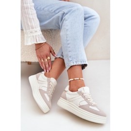 Naisten lenkkarit, beige 6