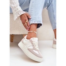 Naisten lenkkarit, beige 5