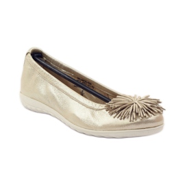 Caprice ballerina kengät naisille 22116 keltainen 1