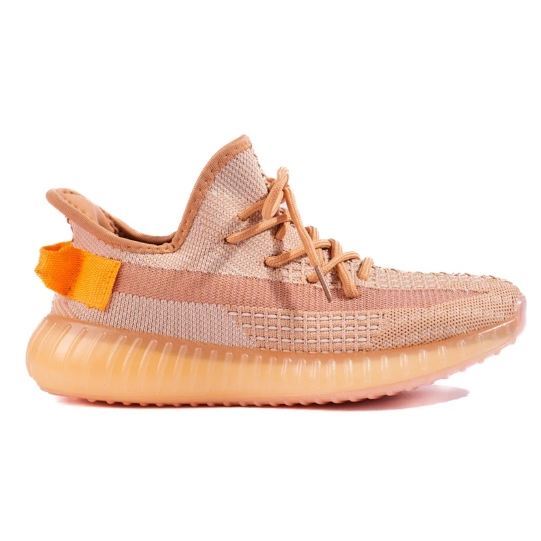 Tekstiili lenkkarit alustalla oranssi 2