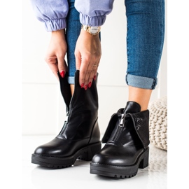 Työntekijät, joissa on taitettava Vinceza-päällinen musta 2