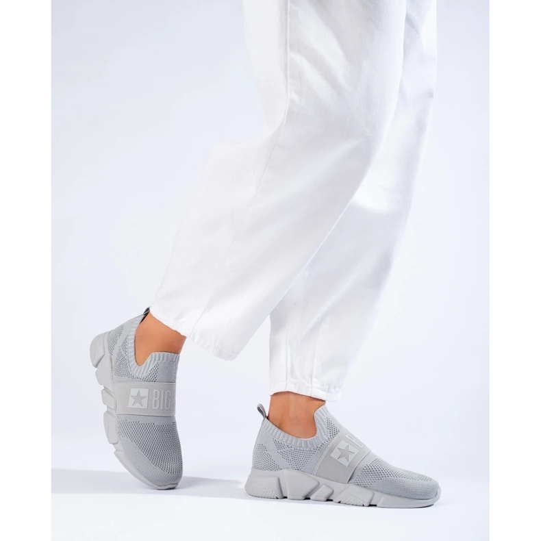 Naisten tennarit Big Star JJ274295 harmaa 1