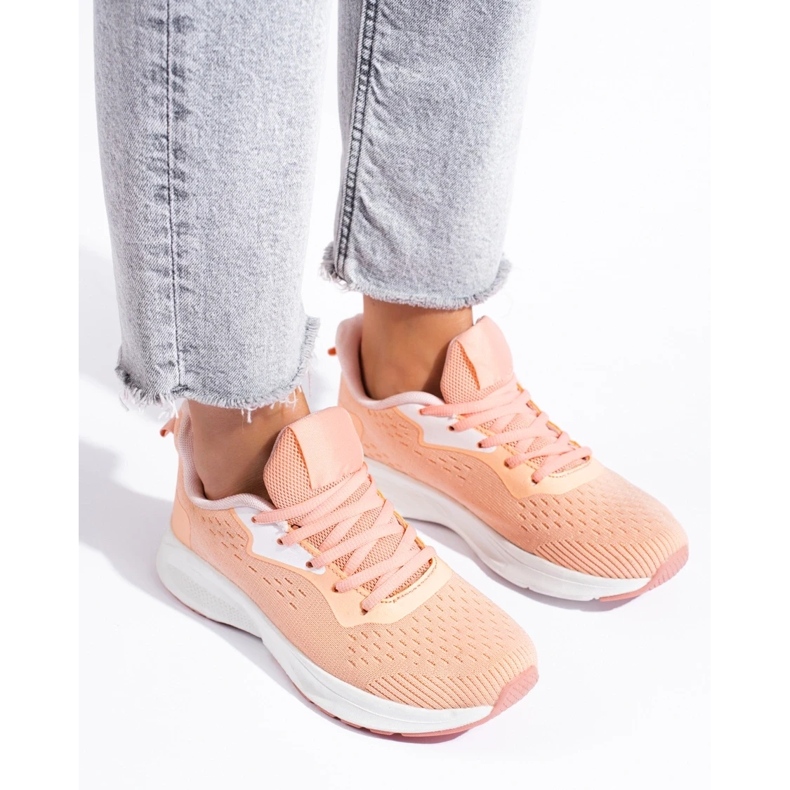 Sidotut urheilukengät oranssi 2