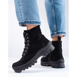 S. BARSKI S.BARSKI:n nauhakengät musta 2