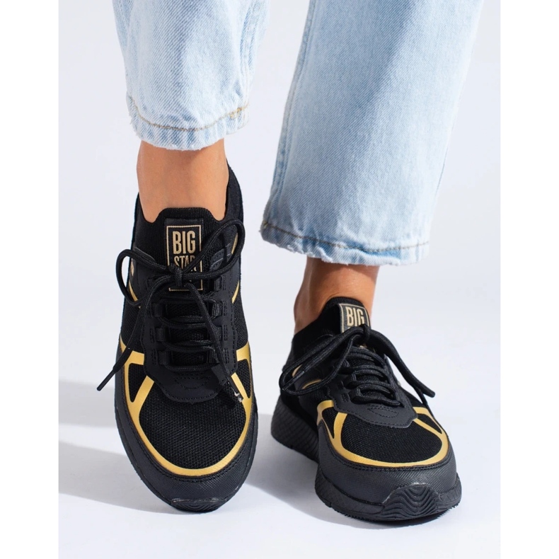 Naisten tennarit Big Star JJ274A195 musta 1