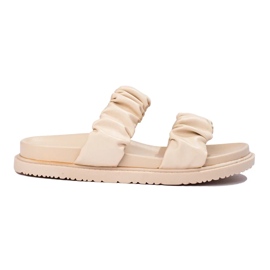 J. Star Beiget raidalliset tossut 1