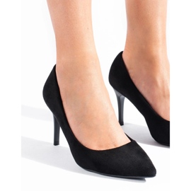 Goodin Mustat mokkanahkaiset korkokengät 1