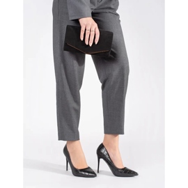 Muodikkaat naisten korkokengät musta 2