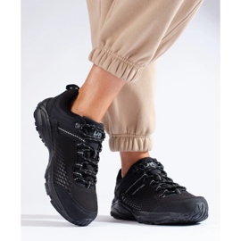 Naisten vaelluskengät paksulla mustalla DK-pohjalla 1