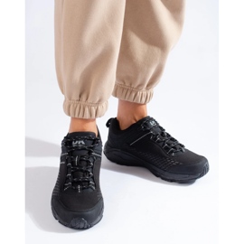 Naisten vaelluskengät paksulla mustalla DK-pohjalla 2