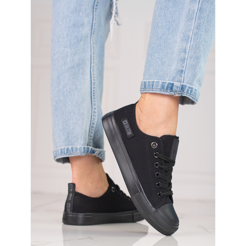 Naisten Big Star -lenkkarit KK274009 musta 2