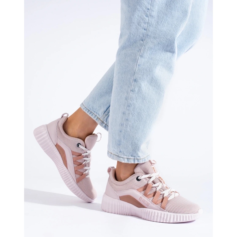 Naisten tennarit Big Star KK274058 vaaleanpunainen 2