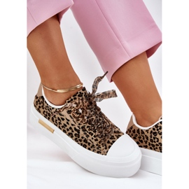 Naisten lenkkarit koristeellisilla nauhoilla mustalla ja beigellä 2