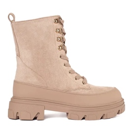 W. Potocki Naisten työntekijöitä beigenvärisellä Potocki-tasolla 2