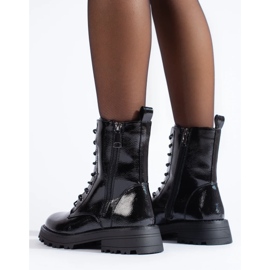 J. Star Naisten hyllytyöläiset koristeellisella vetoketjulla musta 1