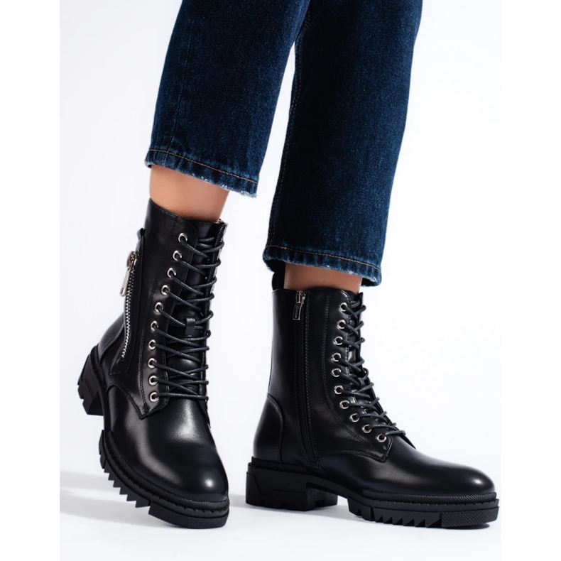 W. Potocki Mustat naisten Potocki-laukut 2