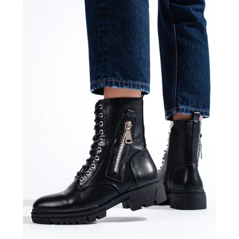 W. Potocki Mustat naisten Potocki-laukut 1