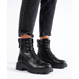 Mustat naisten laukut ekologisesta nahasta 1