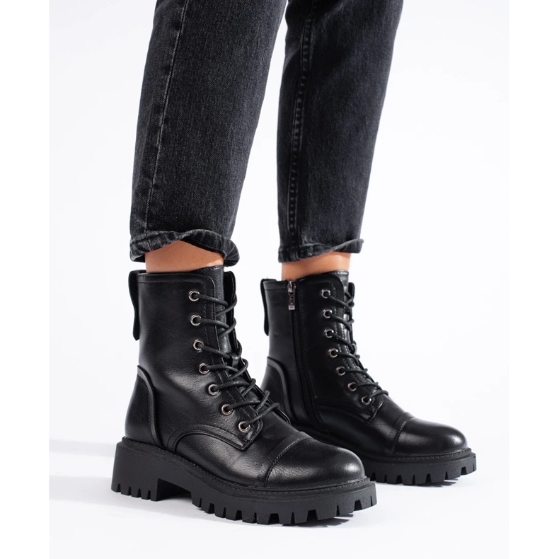 Mustat naisten laukut ekologisesta nahasta 1