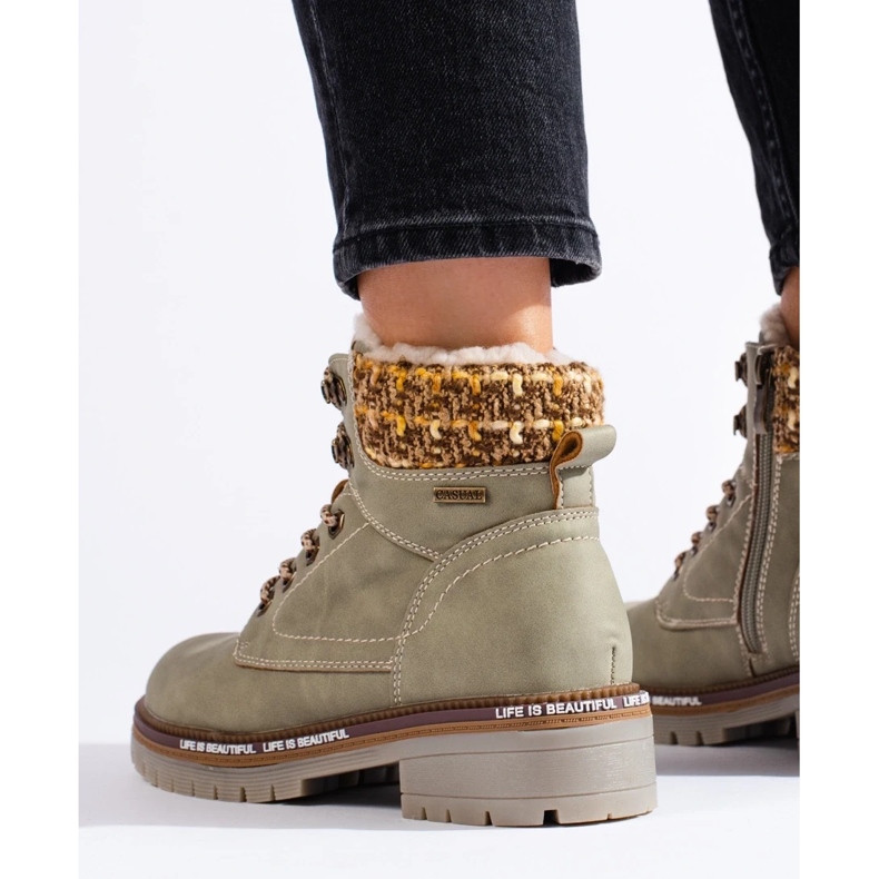 Harmaa naisten saappaat 1