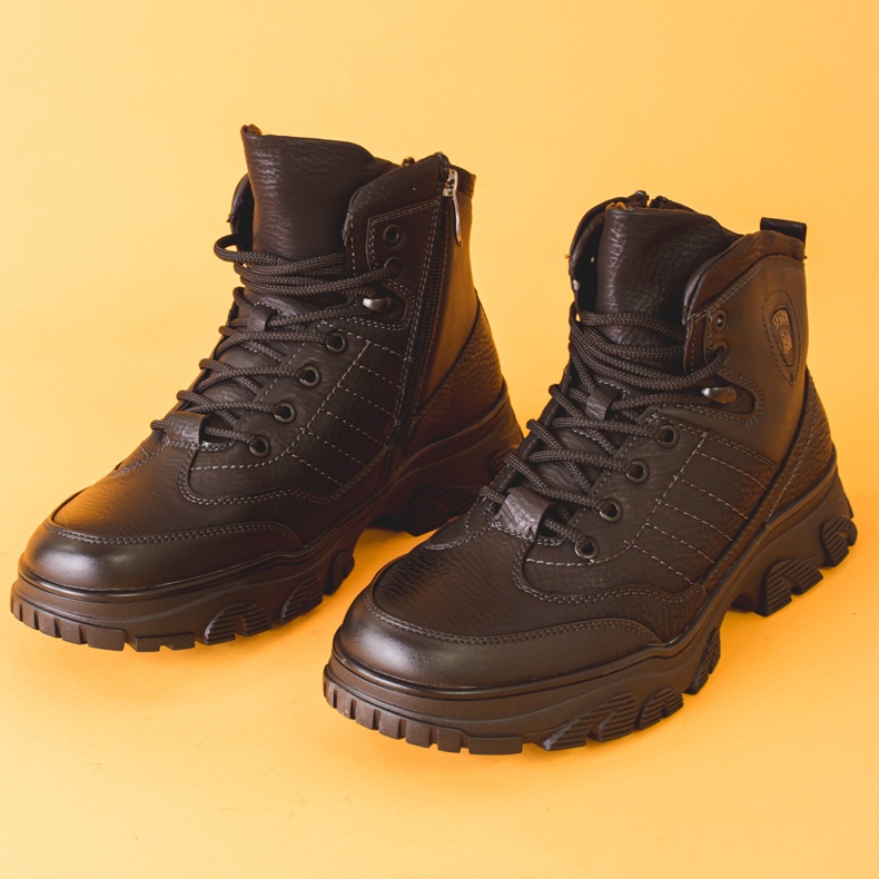 Mustat Shelovet miesten talvikengät 1