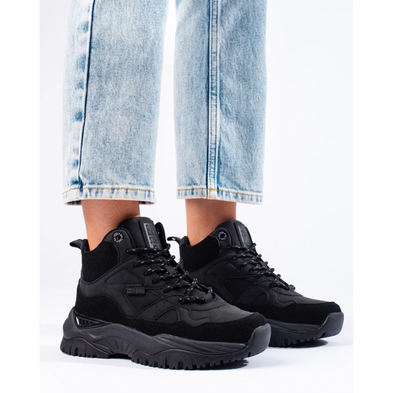 Naisten lenkkarit Big Star KK274356 alustalla musta 2