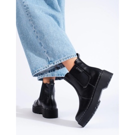 Mustat naisten Chelsea-saappaat Big Star II274101 1