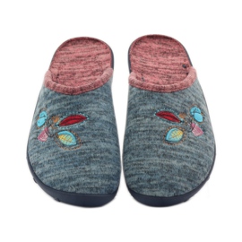 Befado naisten kengät tossut 235d151 tossut ruskea sininen 4