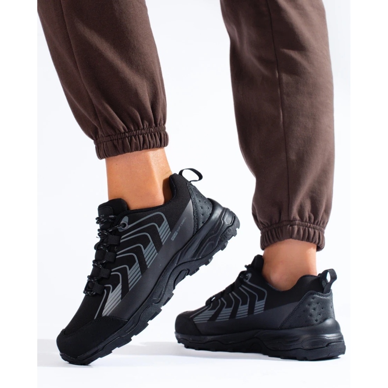 DK Softshell naisten vaelluskengät mustat 1