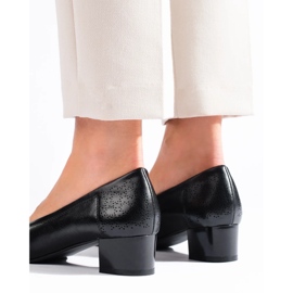 W. Potocki Naisten matalakorkoiset pumput Potocki musta 1