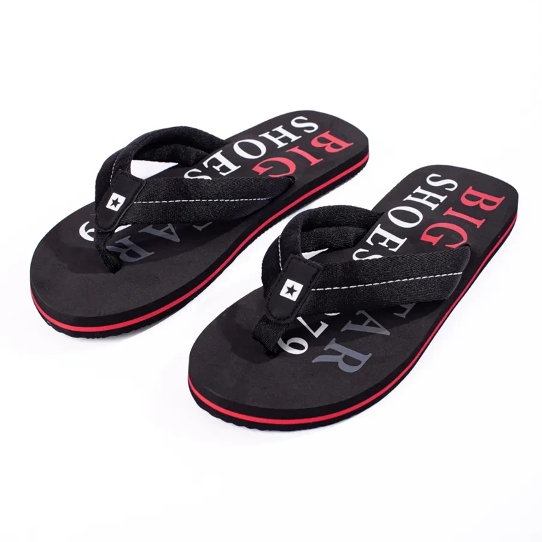 Big Star miesten mustat tossut LL174614 1