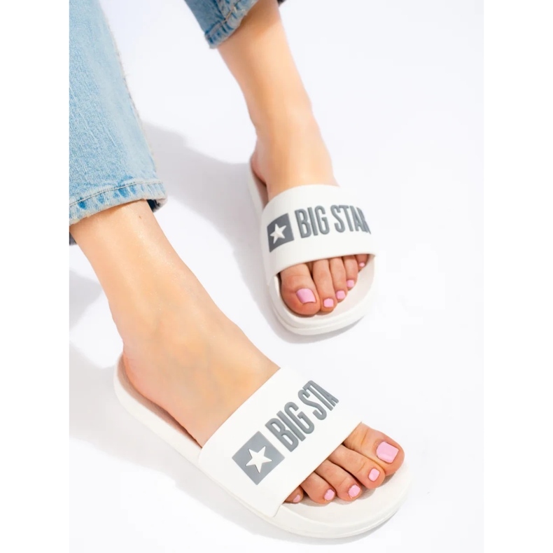 Naisten tossut Big Star valkoinen ff274A199101 2